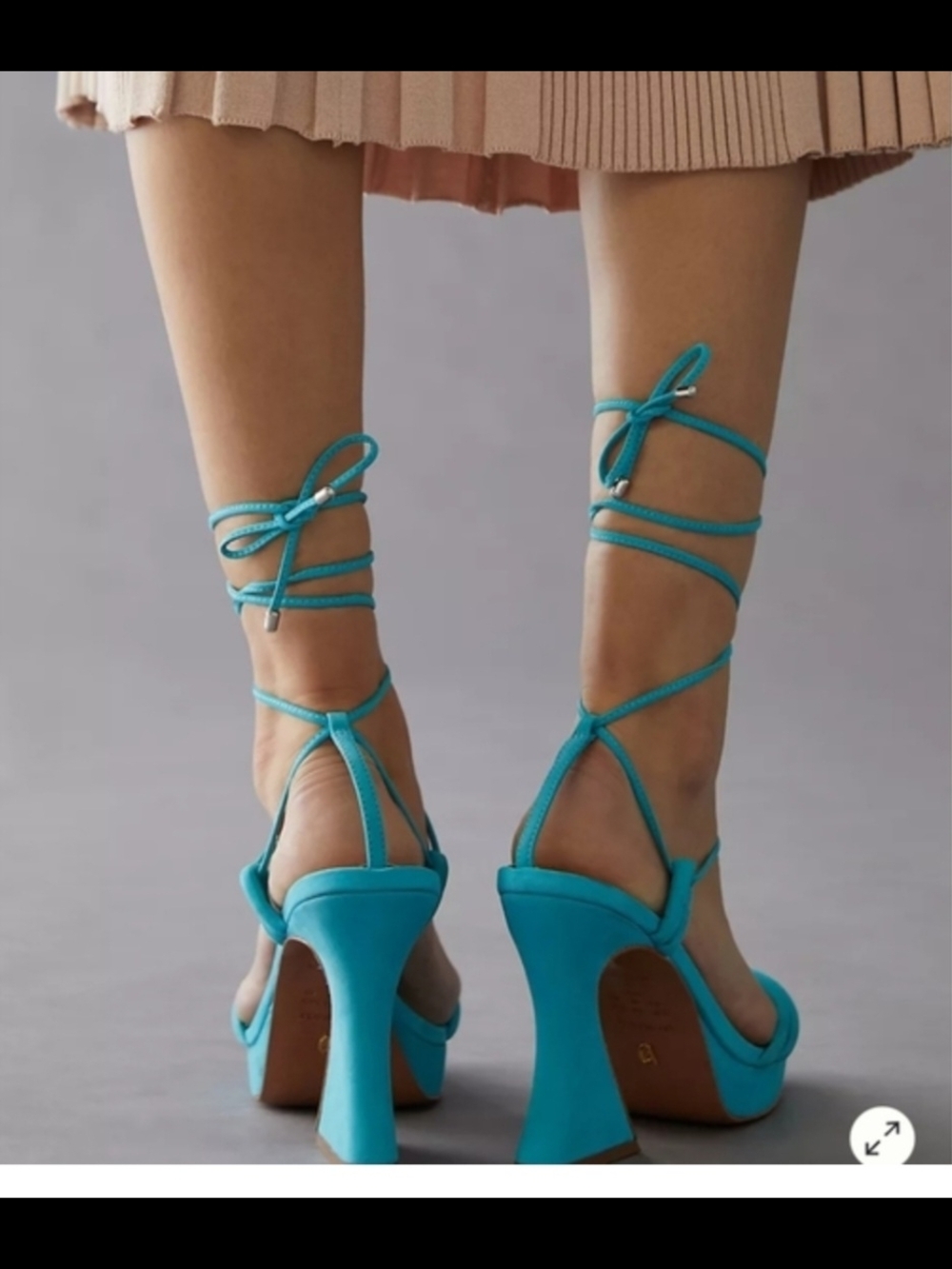 Anthropologie - Vicenza Strappy Platform Sandals - Picture 3 of 7